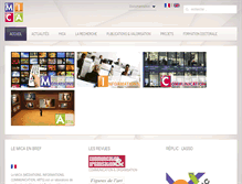 Tablet Screenshot of mica.u-bordeaux3.fr